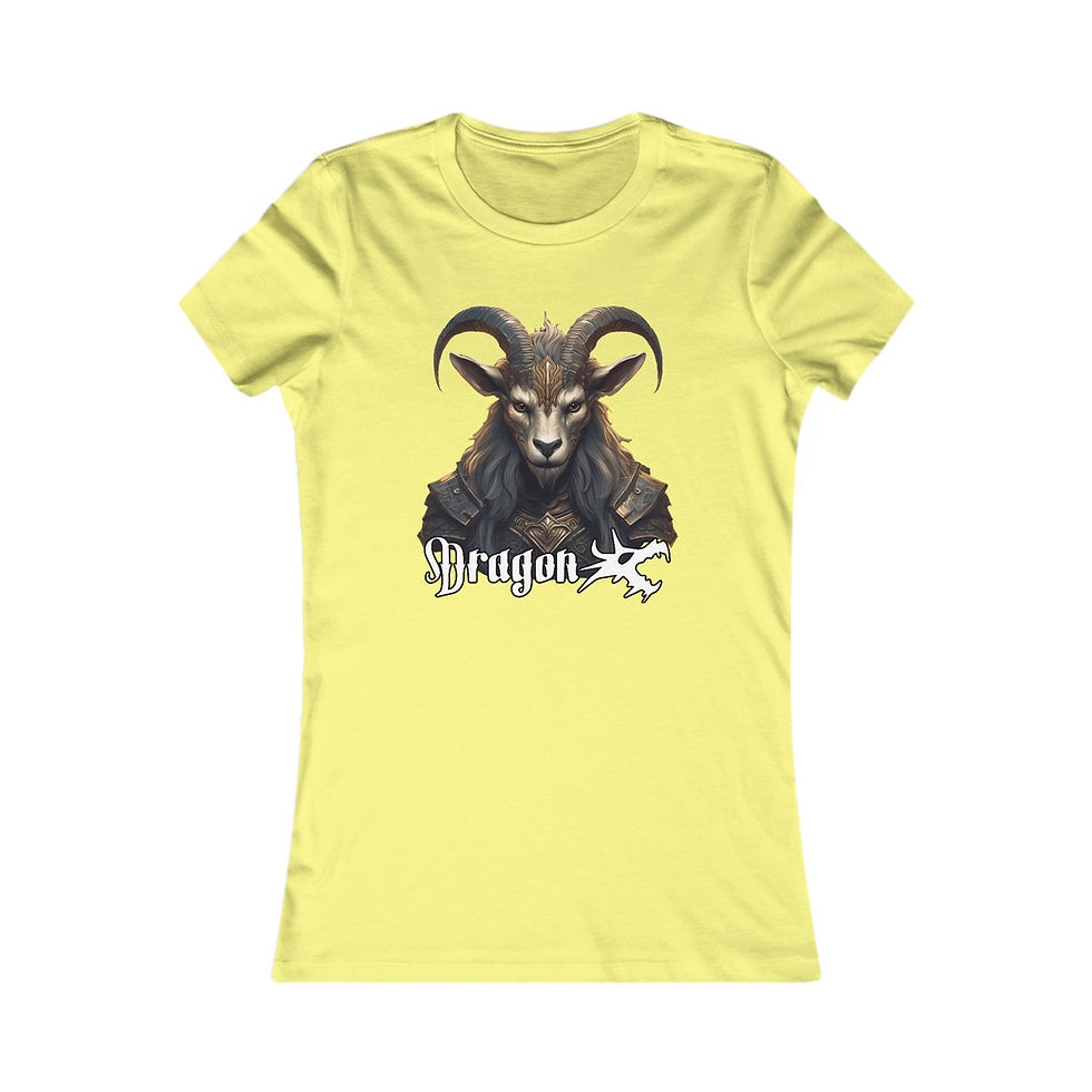 Thumbnail: Spirit Animal Series "Goat" Women's Favorite Tee