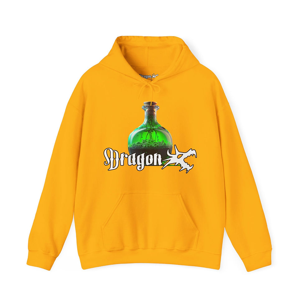 Thumbnail: Dragon Head "Toxic" Unisex Heavy Blend™ Hooded Sweatshirt