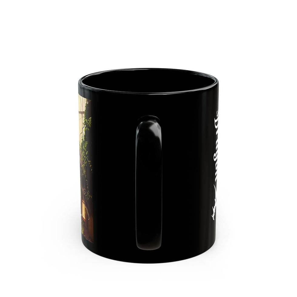 Thumbnail: Drinkware "Growing Study" 11oz Black Mug