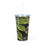 Thumbnail: "Leaf Hatchling" Plastic Tumbler with Straw