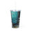 Thumbnail: "Ocean Elixer" Plastic Tumbler with Straw