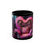 Thumbnail: Drinkware "Love Study" 11oz Black Mug