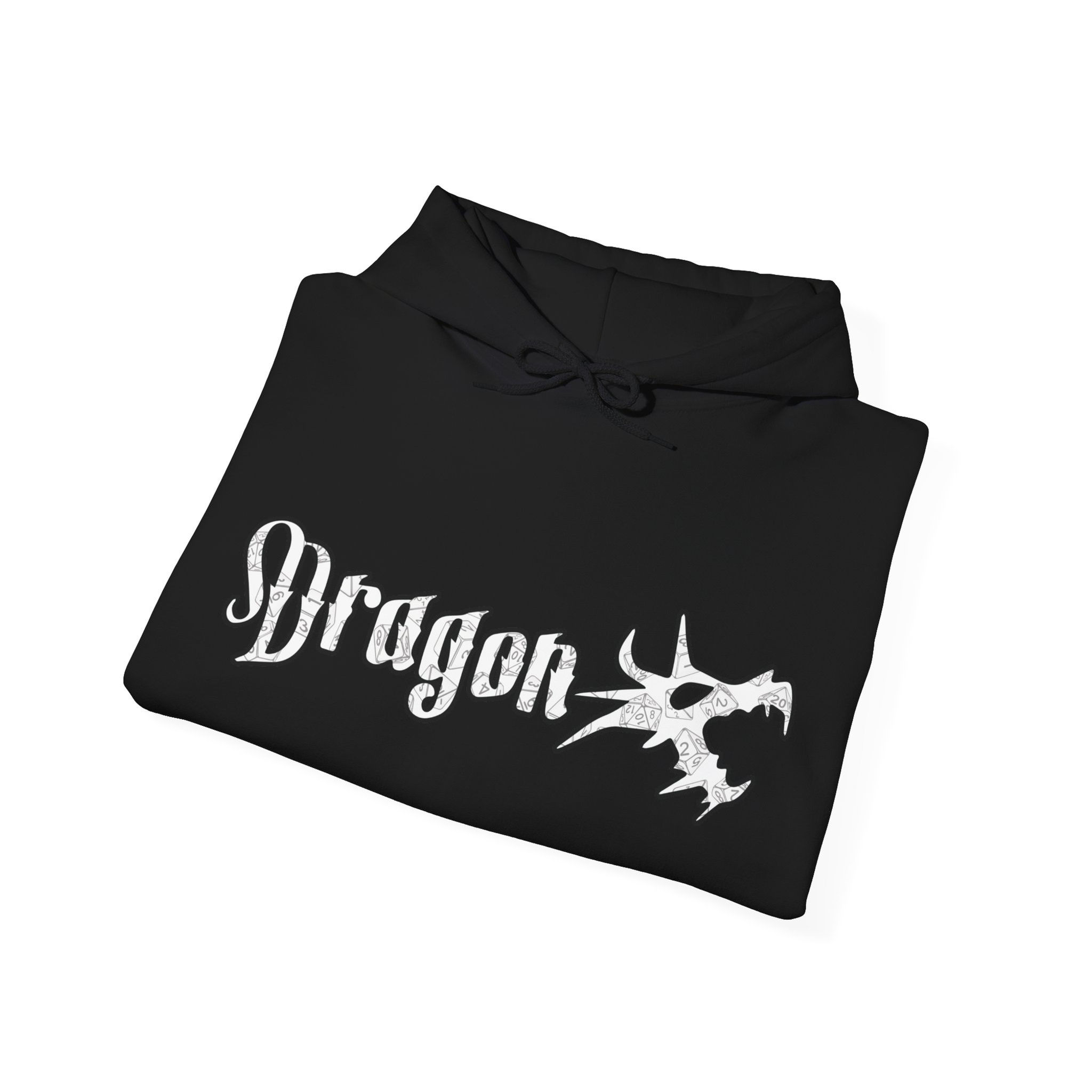 "Dragon Head Dice Logo" Unisex Heavy Blend™ Hooded Sweatshirt