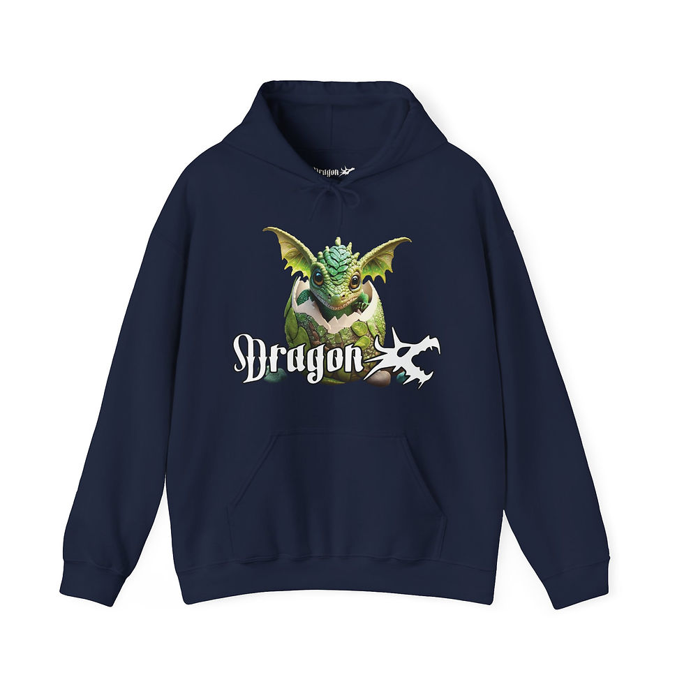Thumbnail: Hatchling Series "Leaf Hatchling" Unisex Heavy Blend™ Hooded Sweatshirt