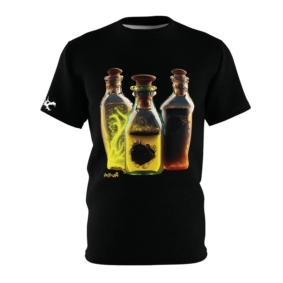 Potion Series "Strength" Unisex Cut & Sew Tee (AOP)