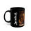 Thumbnail: Drinkware "Burning Study" 11oz Black Mug