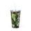 Thumbnail: "Leaf Hatchling" Plastic Tumbler with Straw