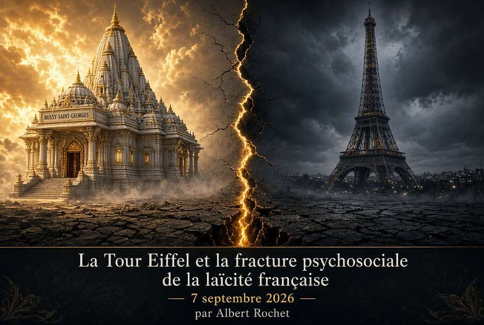 la Tour Eiffel et la fracture psychosociale de la laïcité française