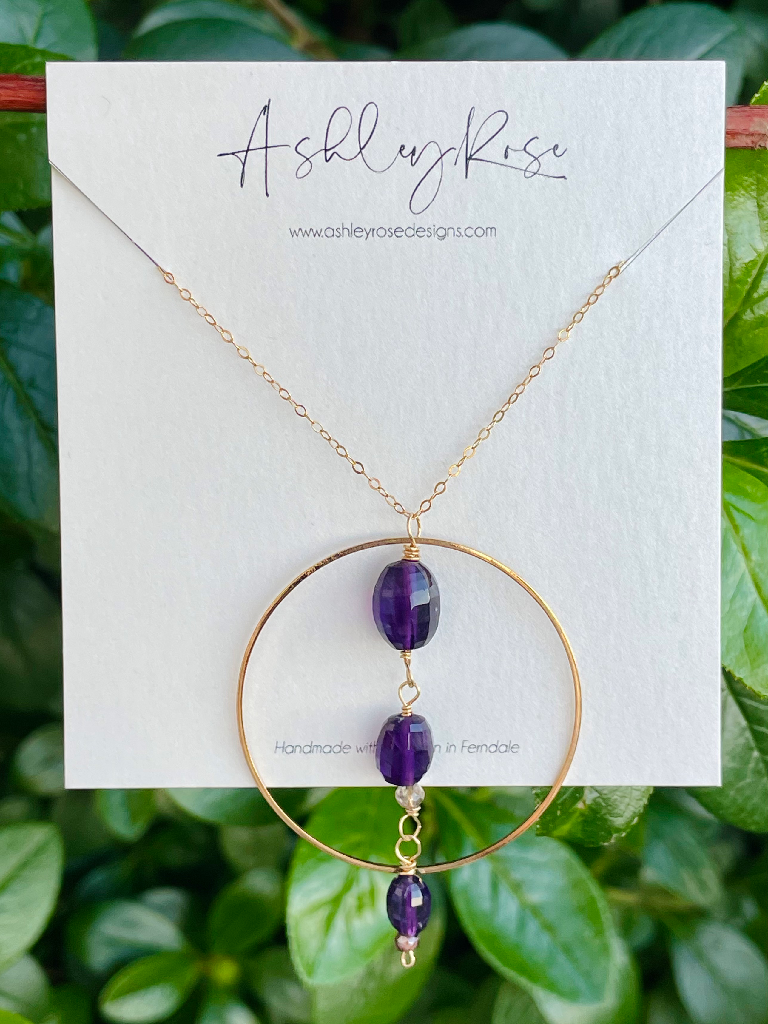 Echo Amethyst Necklace