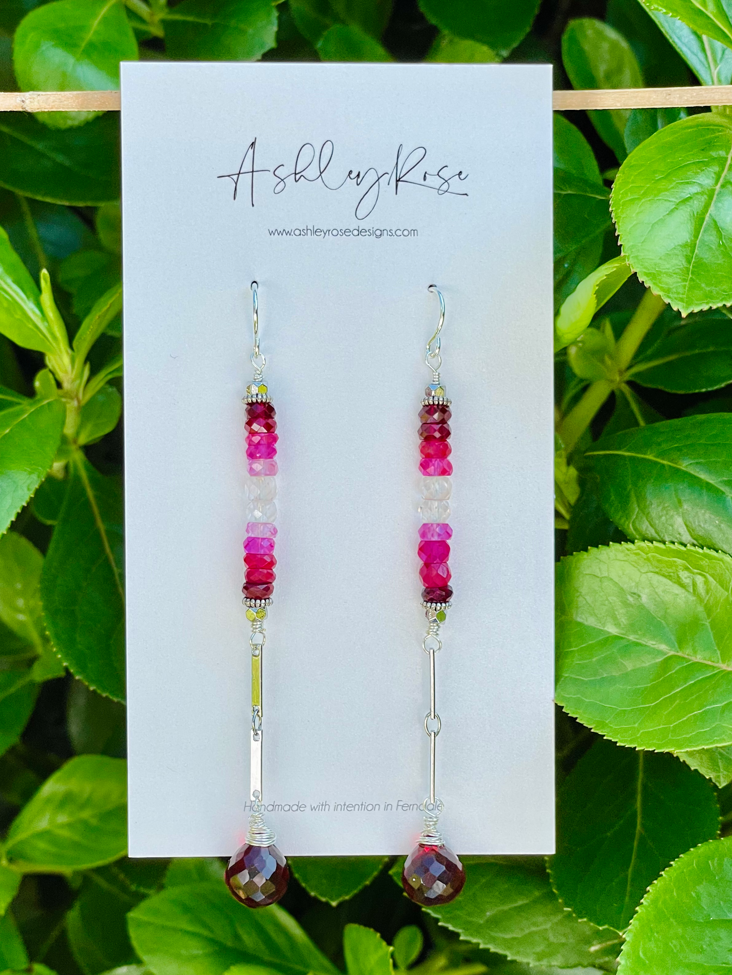 Freyja Ruby Earrings