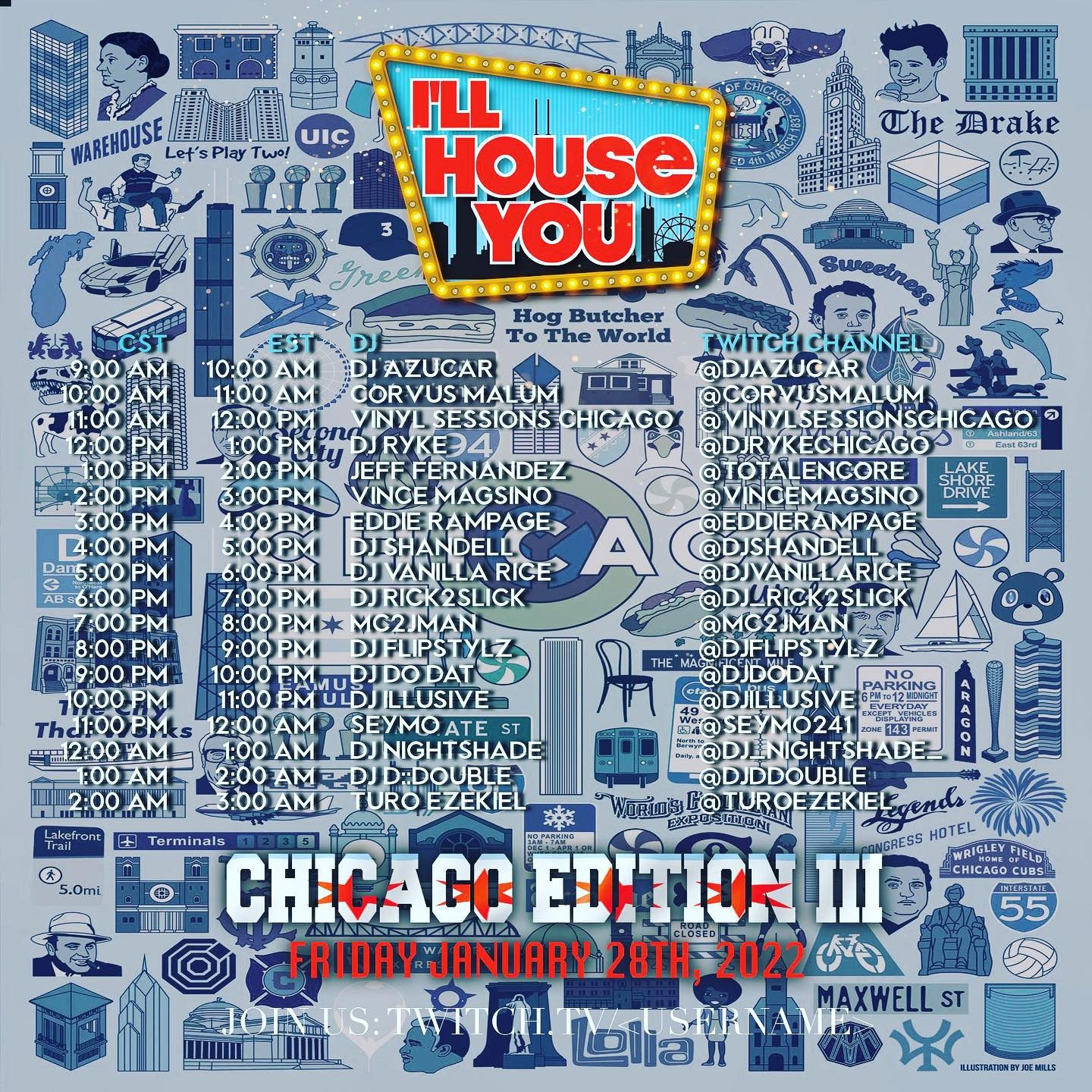 [MP3] [1:00:11) HOUSE MIX-CHICAGO EDITION-DODAT