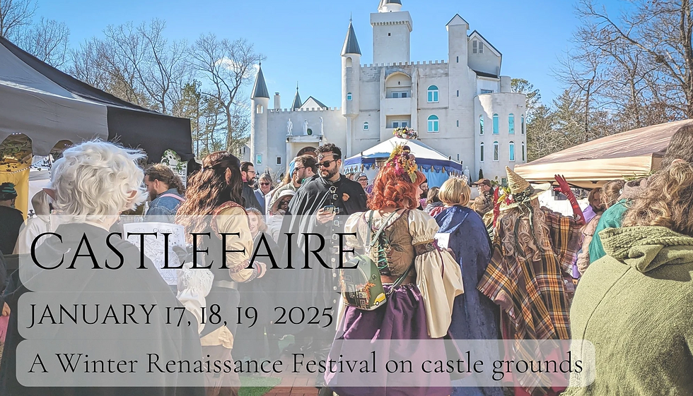 Castlefaire Winter Festival at Helen, Georgia Castle