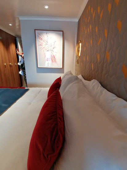 Cabin accommodation onboard Queen Anne