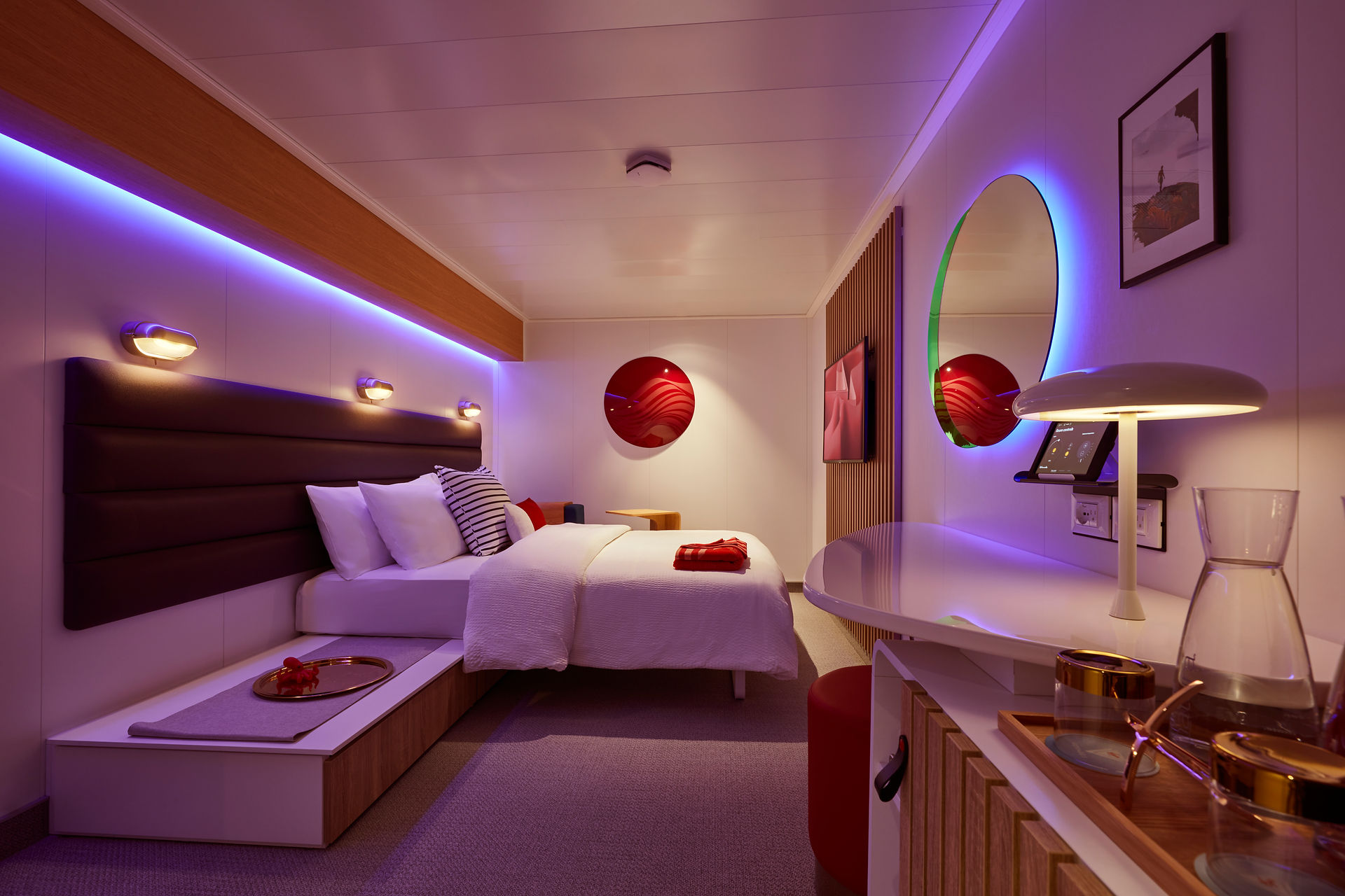 Solo Inside cabin on Virgin Voyages
