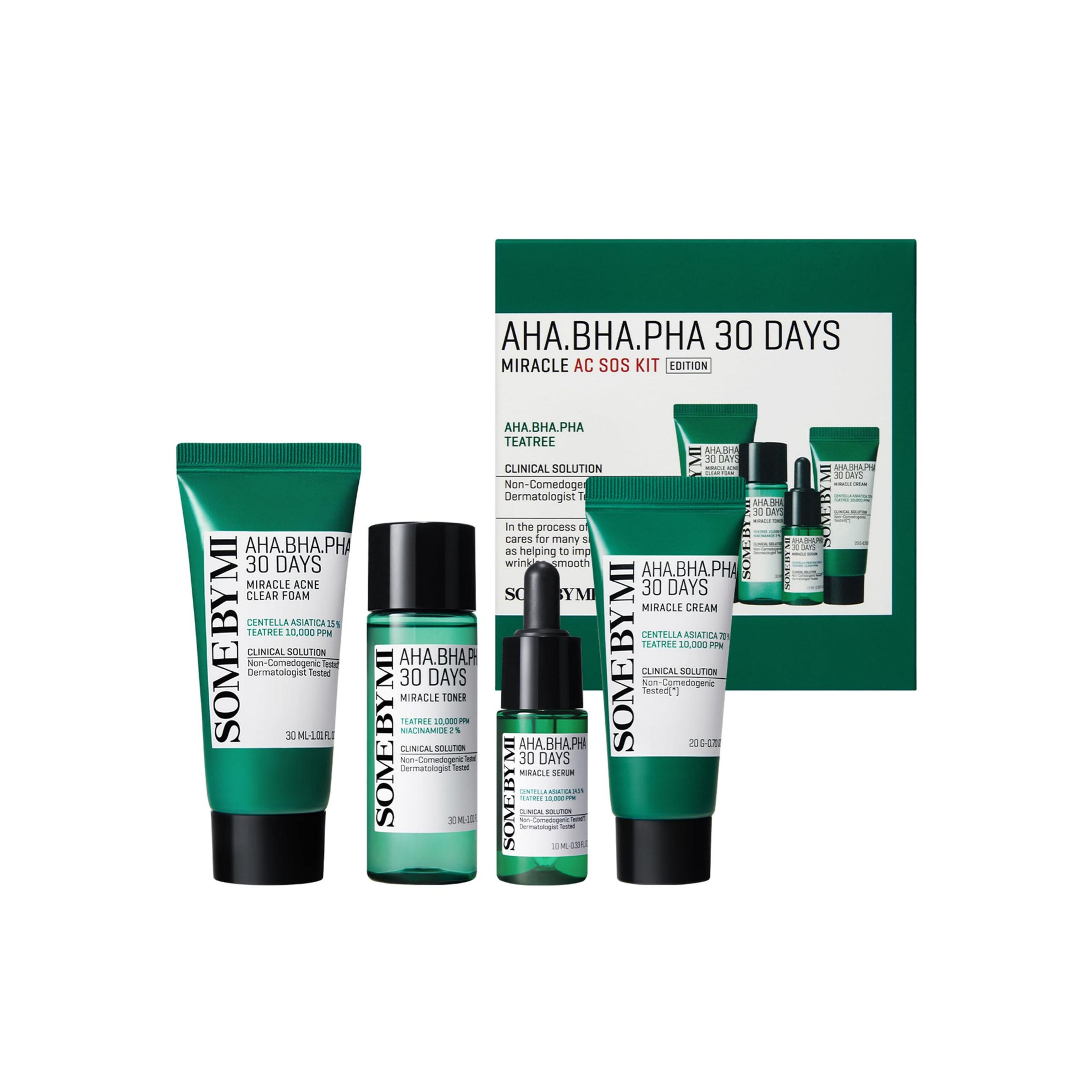 AHA BHA PHA 30 Days Miracle AC SOS Kit