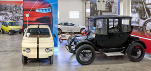 Historische Elektroautos in der PS.SPEICHER-Sammlung Kleinwagen