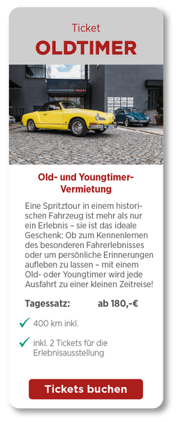 Old & Youngtimer Vermietung Tagessatz ab 180 €