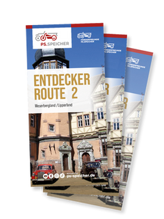 Entdecker Route 2 Broschüren: Ausflugstipps und PS.SPEICHER