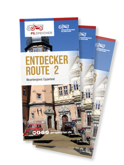 Entdecker Route 2 Broschüren:  Ausflugstipps und PS.SPEICHER