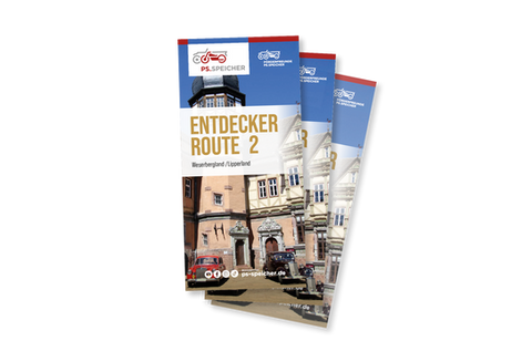 Entdecker Route 2 Broschüren: Ausflugstipps und PS.SPEICHER