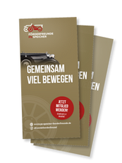 Broschürenstapel: Gemeinsam viel bewegen. PS.SPEICHER