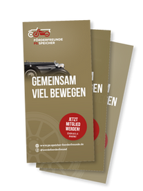 Broschürenstapel: Gemeinsam viel bewegen. PS.SPEICHER