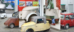 Historische Elektroautos in der PS.SPEICHER Sammlung Kleinwagen