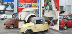 Historische Elektroautos in der PS.SPEICHER Sammlung Kleinwagen