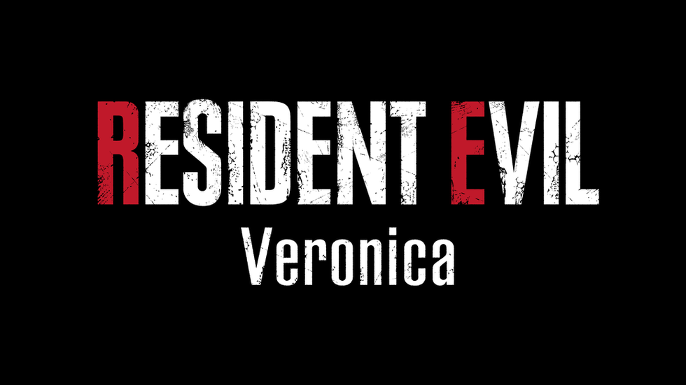 Resident Evil Veronica logo on black background