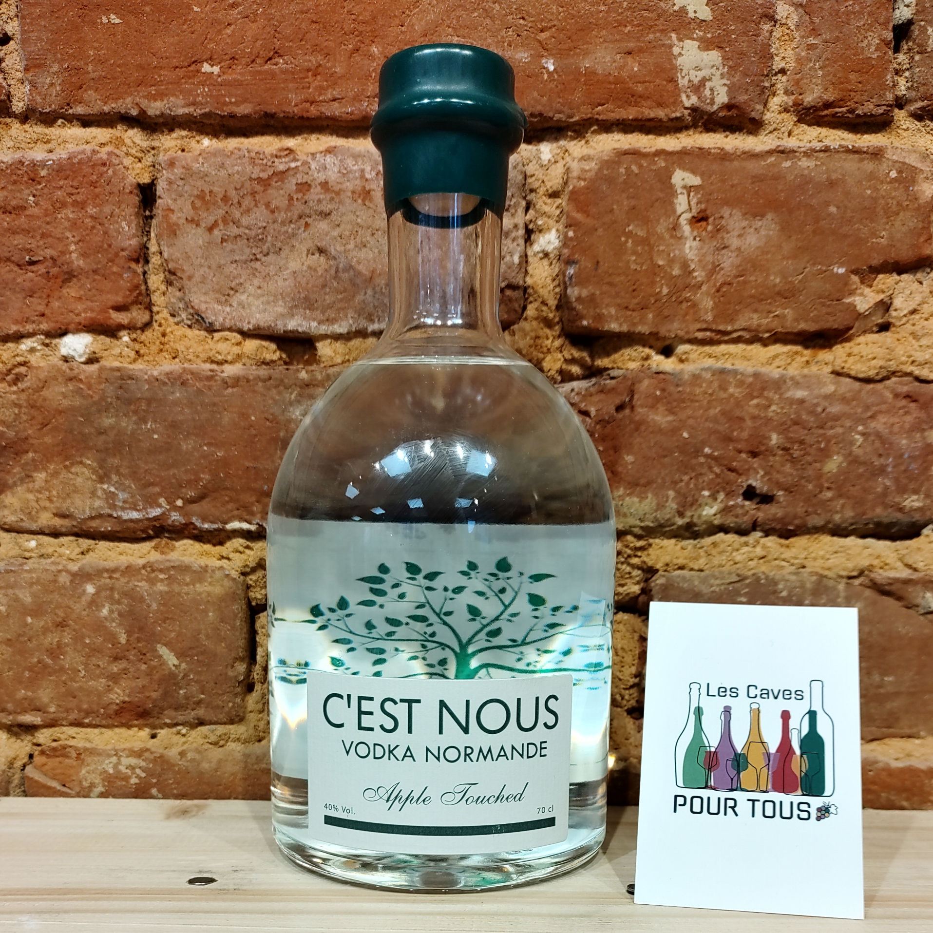 VODKA C'EST  NOUS VODKA NORMAND