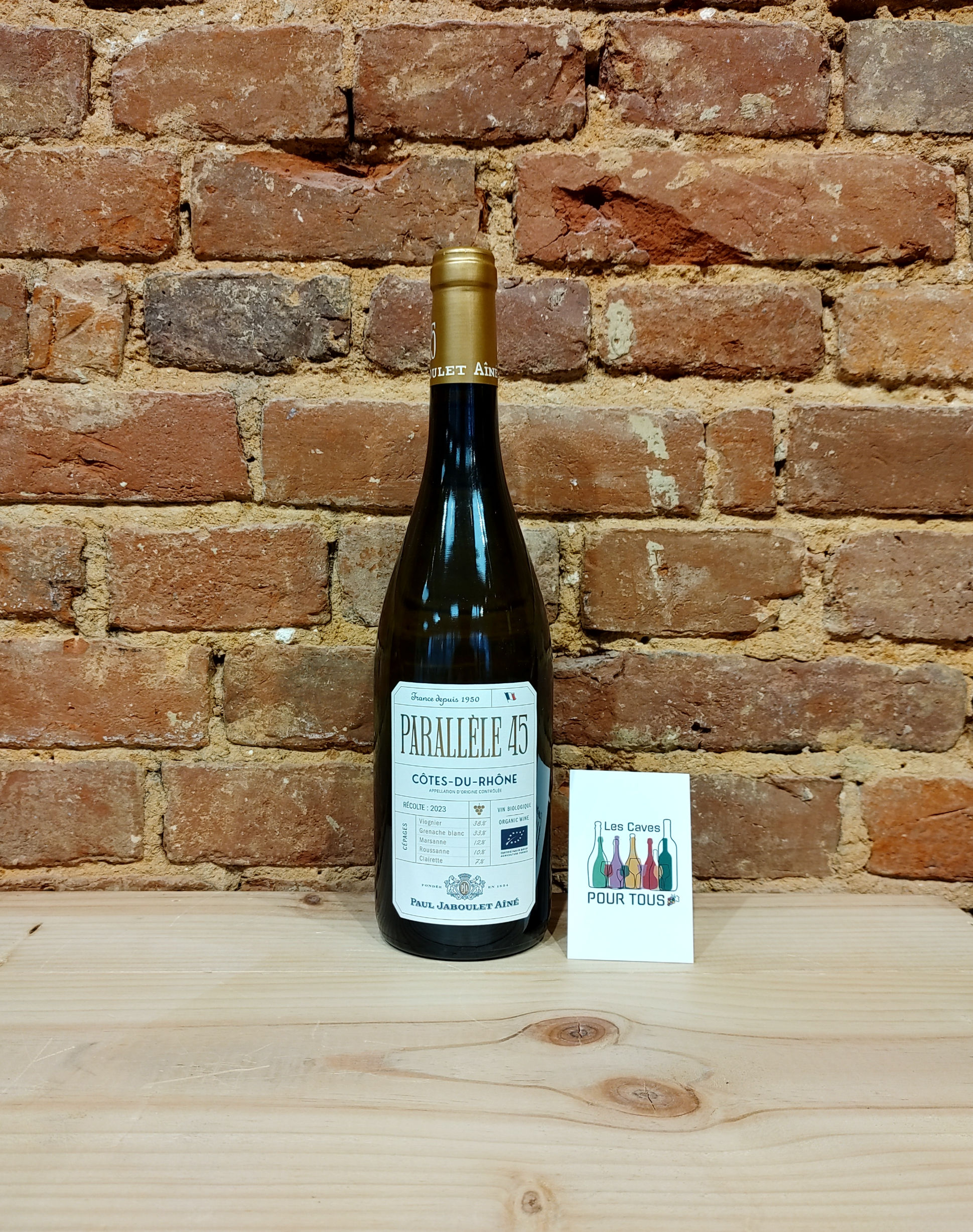 PARALLELE 45 BLANC - CÔTES DU RHÔNE JABOULET