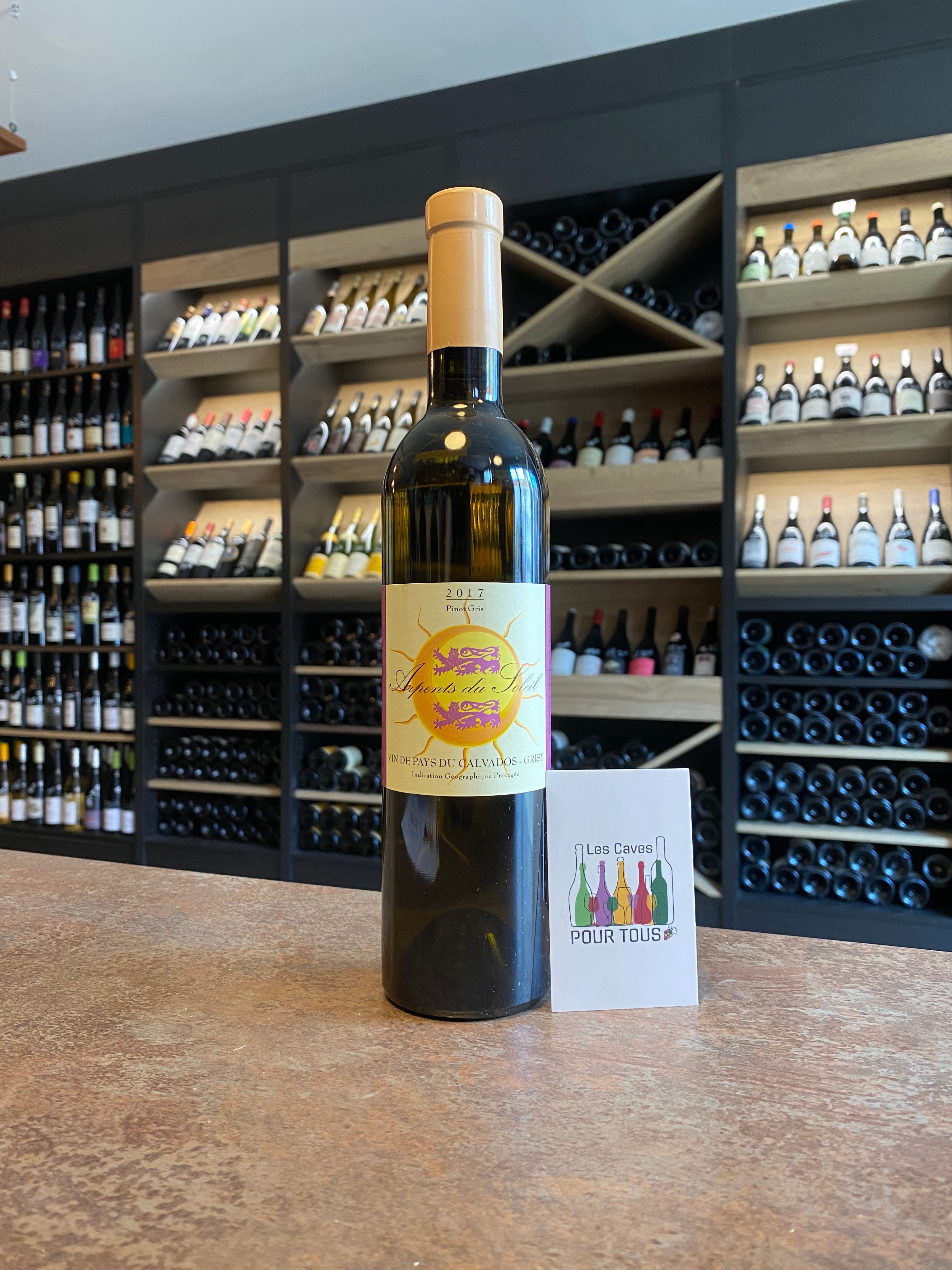 IGP Calvados-Grisy - Arpents du Soleil - Pinot Gris - 50cl