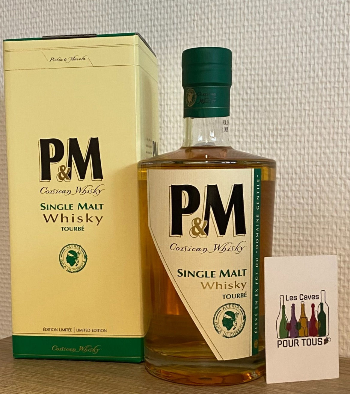 Whisky - P&M Tourbé - Single Malt