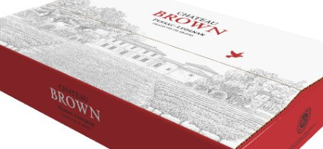 Le château Brown troque la caisse en bois de son premier vin contre du carton