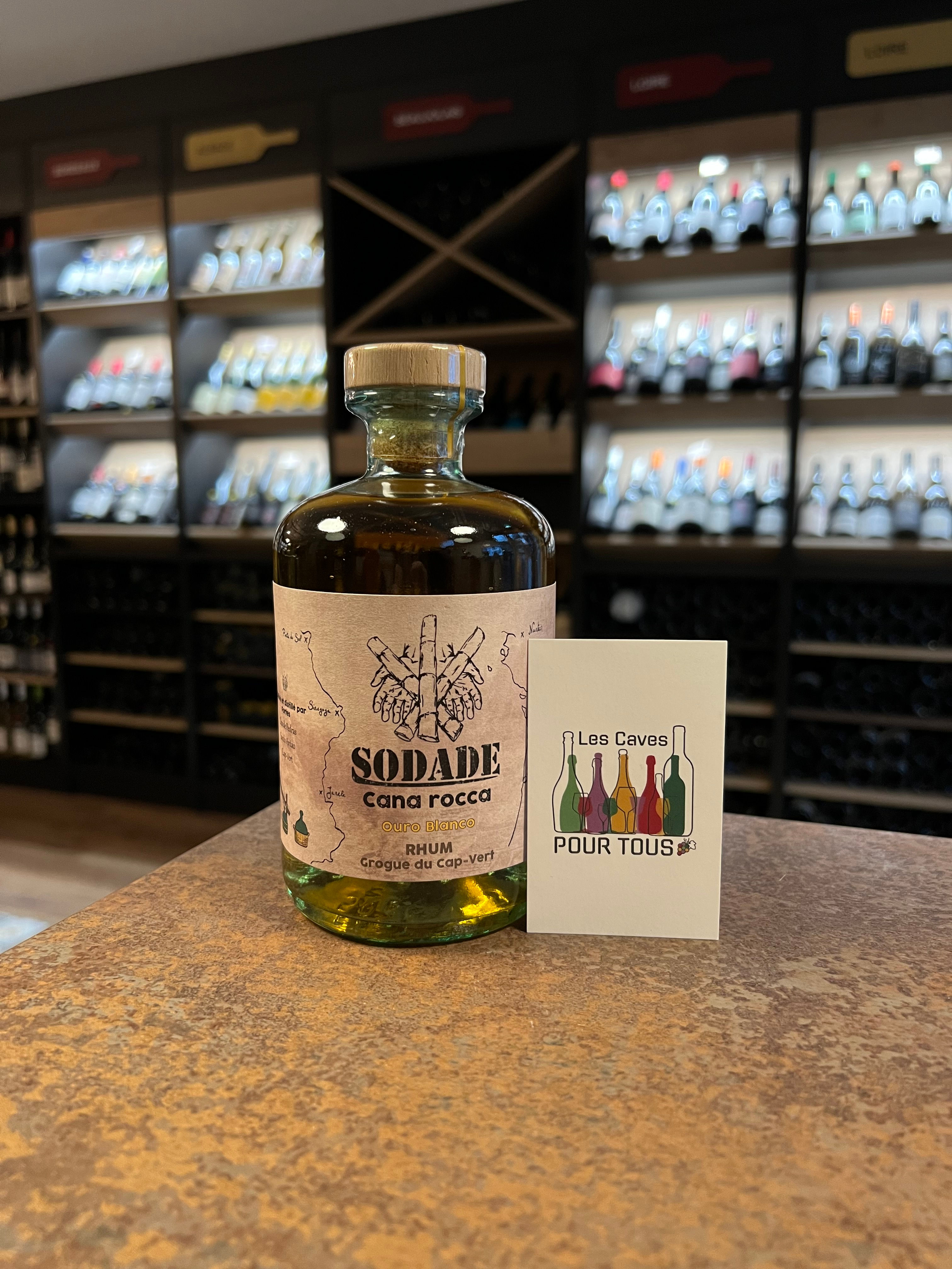 Rhum - Sodade - Cana Rocca - Ouro Blanco