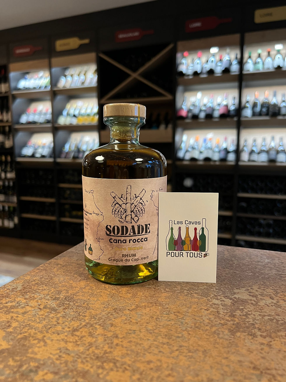 Rhum - Sodade - Cana Rocca - Ouro Blanco