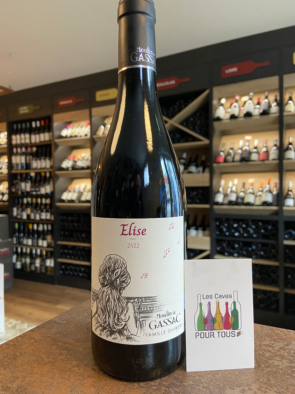 IGP Pays d'hérault - Élise - Moulin de Gassac