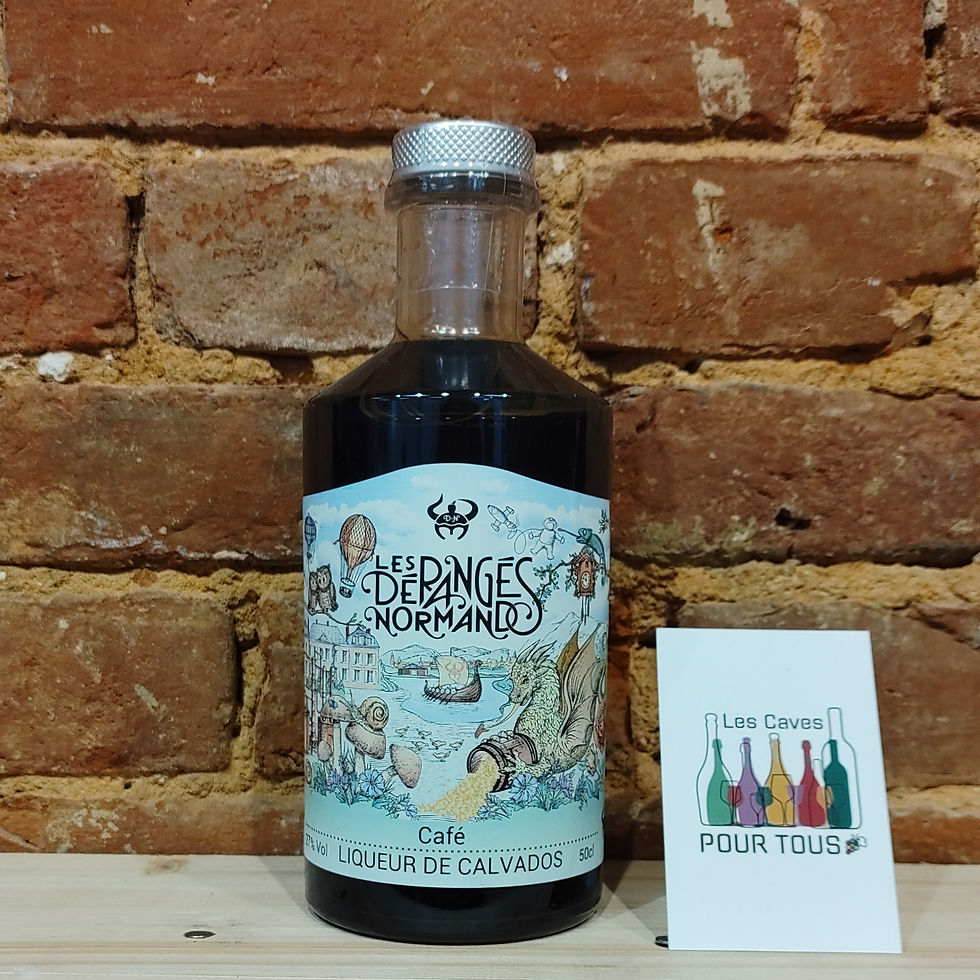LIQUEUR LES DÉRANGÉS NORMAND CAFÉ 50CL