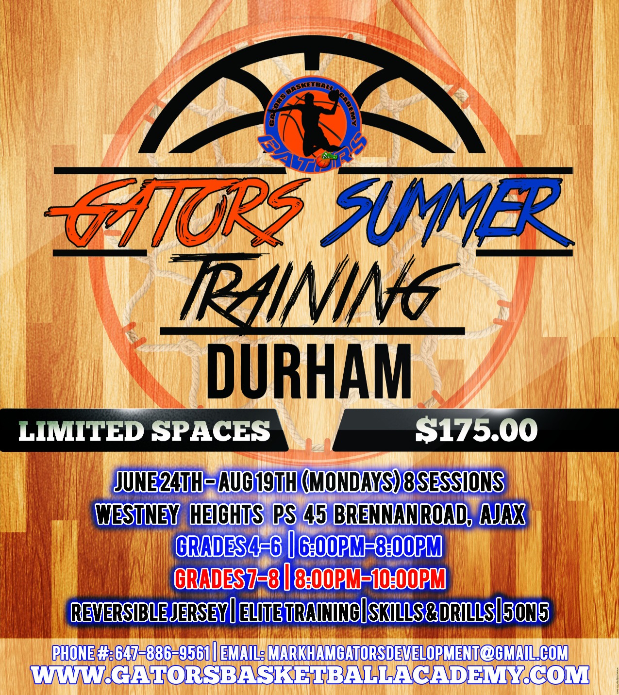 Gators Basketball Ontario GATORS BASKETBALL ACADEMY