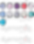 Thumbnail: Dyenomite Tie-Dyed T-Shirt Swatches Page 2