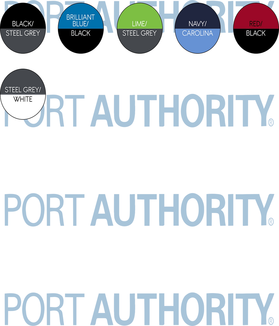 Thumbnail: Port Authority® Silk Touch™ Performance Colorblock Stripe Polo Color Swatches
