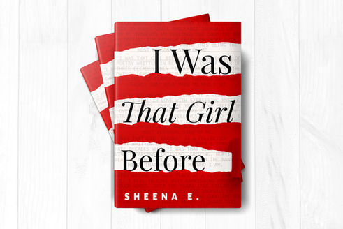 I Was That Girl Before by Sheena E. Book cover design by Nada Orlic