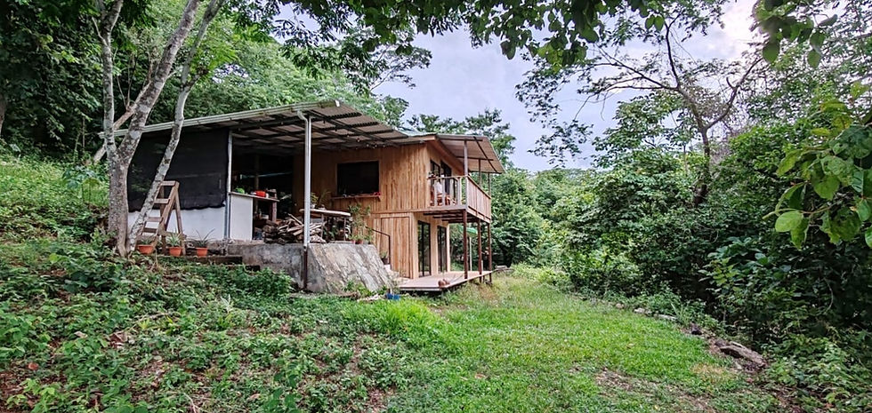 Vista del Este de la casa