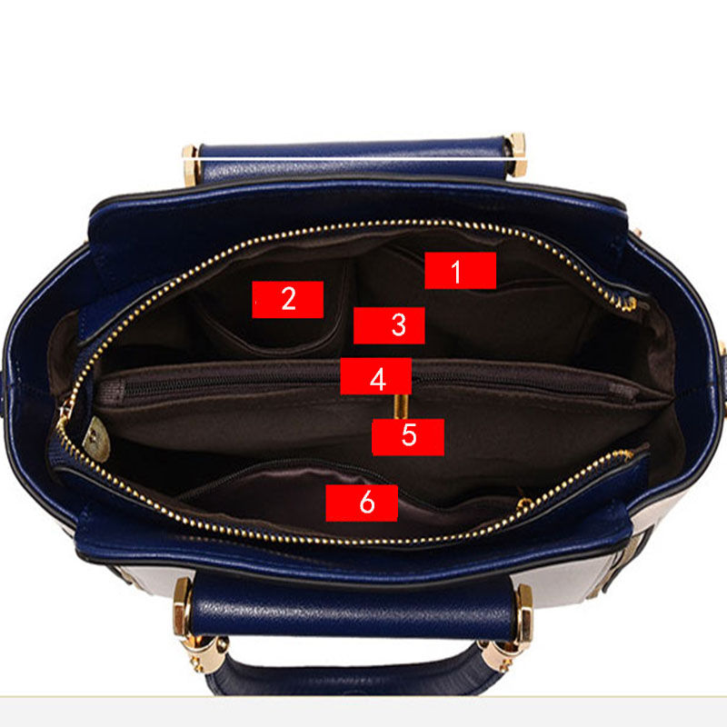 Miniatura: Luxe Elegant PU Leather Tote Bag "Timeless Style for Every Occasion"