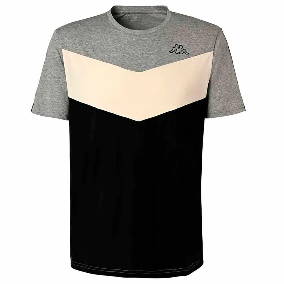 Herren Kurzarm-T-Shirt Kappa Ipsilo Active Schwarz
