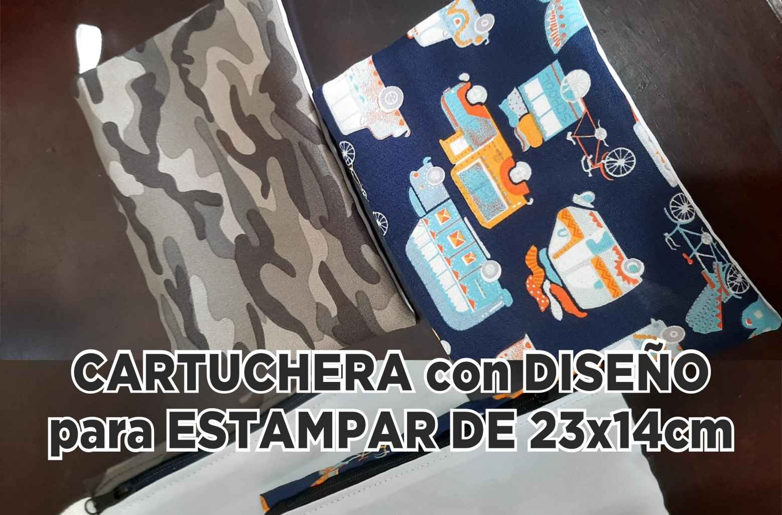 CARTUCHERA diseño p/ESTAMPAR