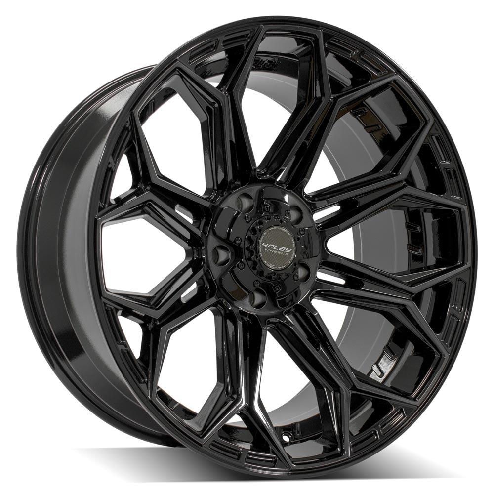 4PLAY Gen3 4P83 22x10 5x5" & 5x5.5" -18et in Brushed Black