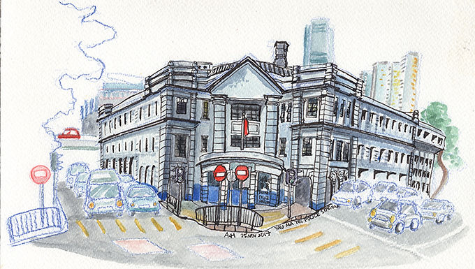 A Glance of HK Architecture – Police Station, YAU MA TEI