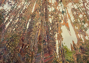 雲開曦滲青蔽幽 Clouds Scattered Light