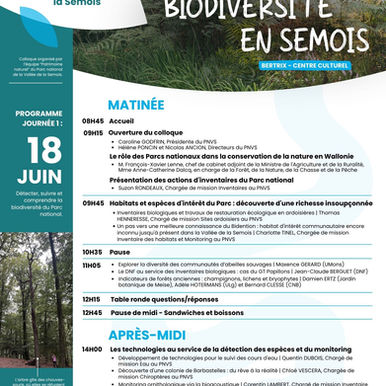 Colloque biodiversité en Semois